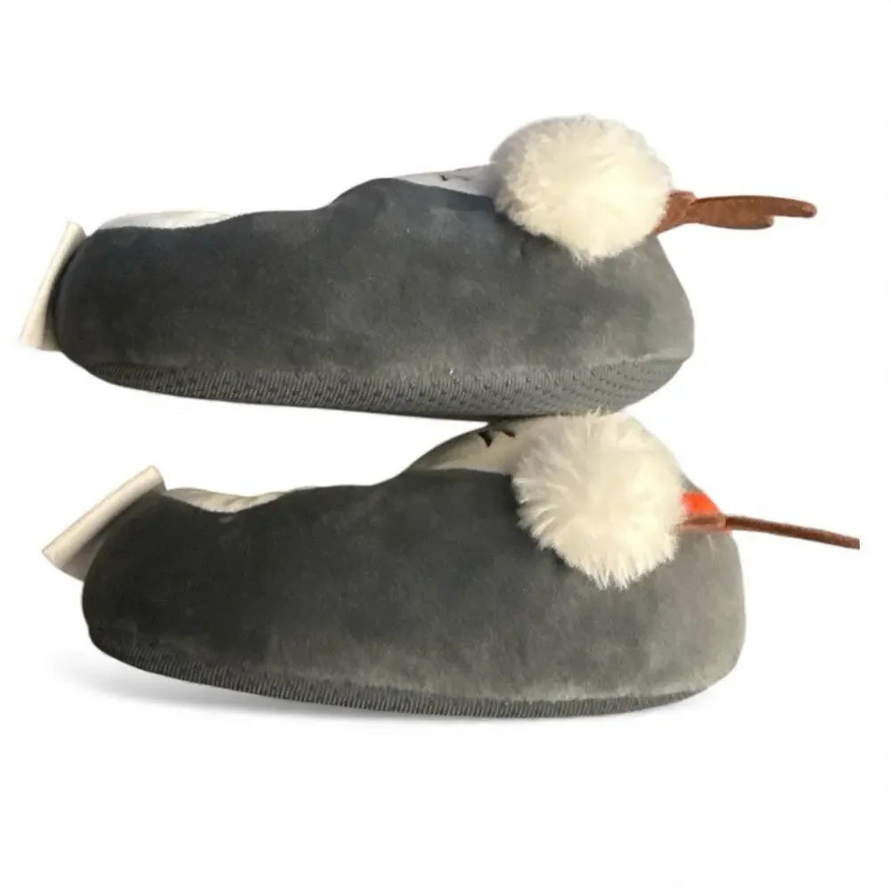 Squishmallows KellyToy Christmas Reindeer Penguin Slippers Kids Size 11/12